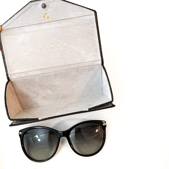 GUCCI Bamboo Cat Eye Sunglasses - Picture 3 of 8